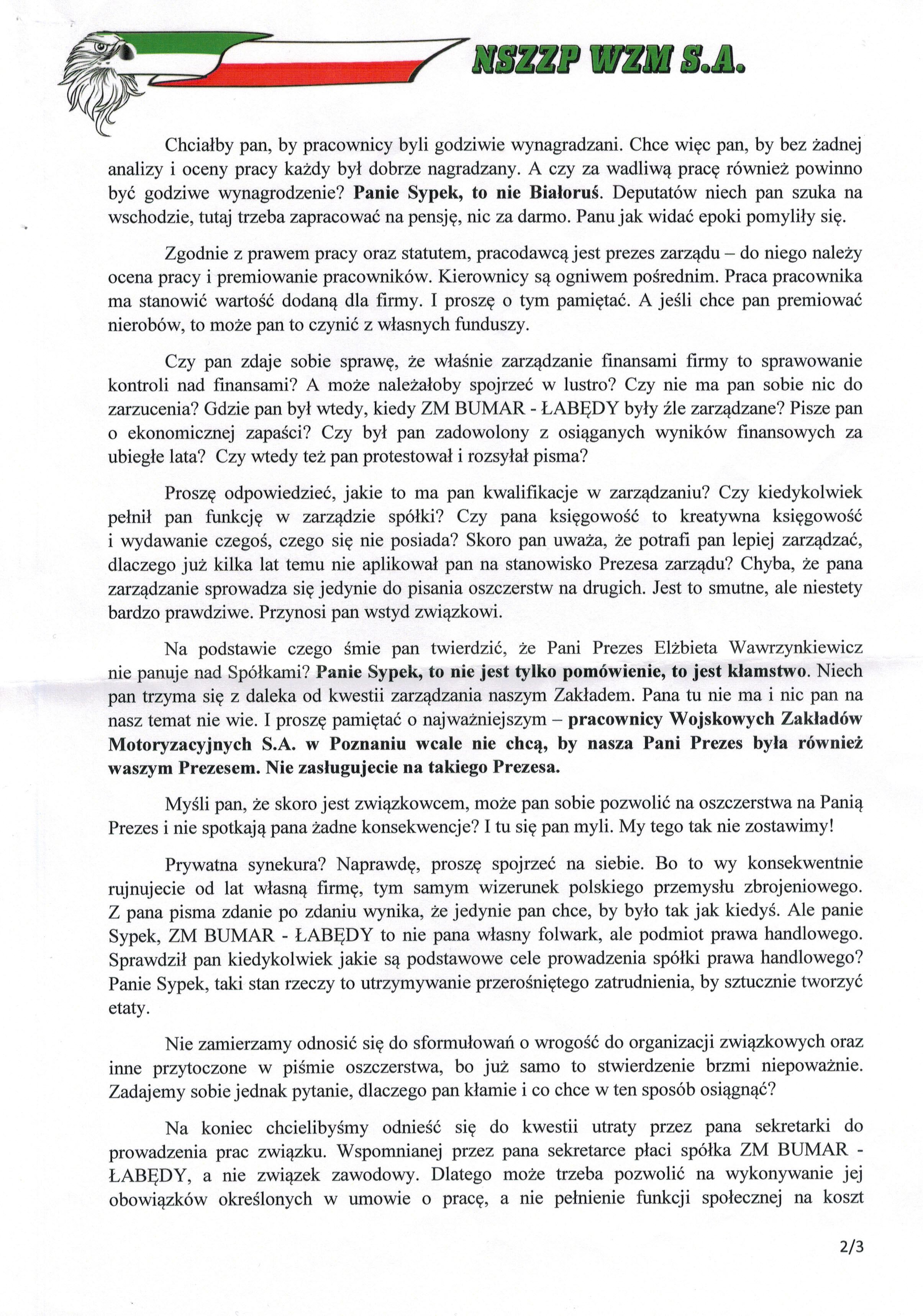 pismo z Poznania 2