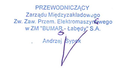 podpis